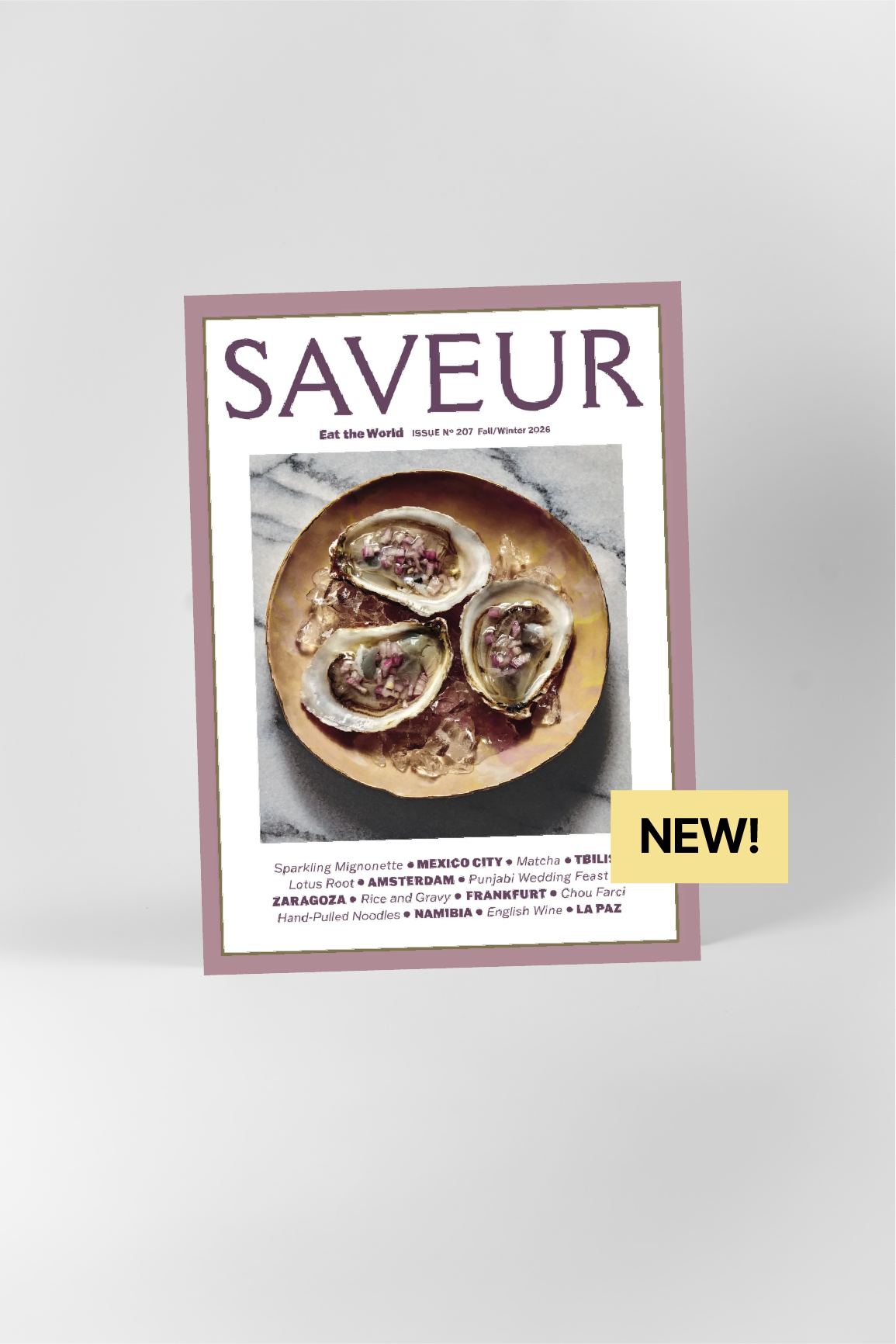 Saveur | Issue 207 Fall/Winter 2026