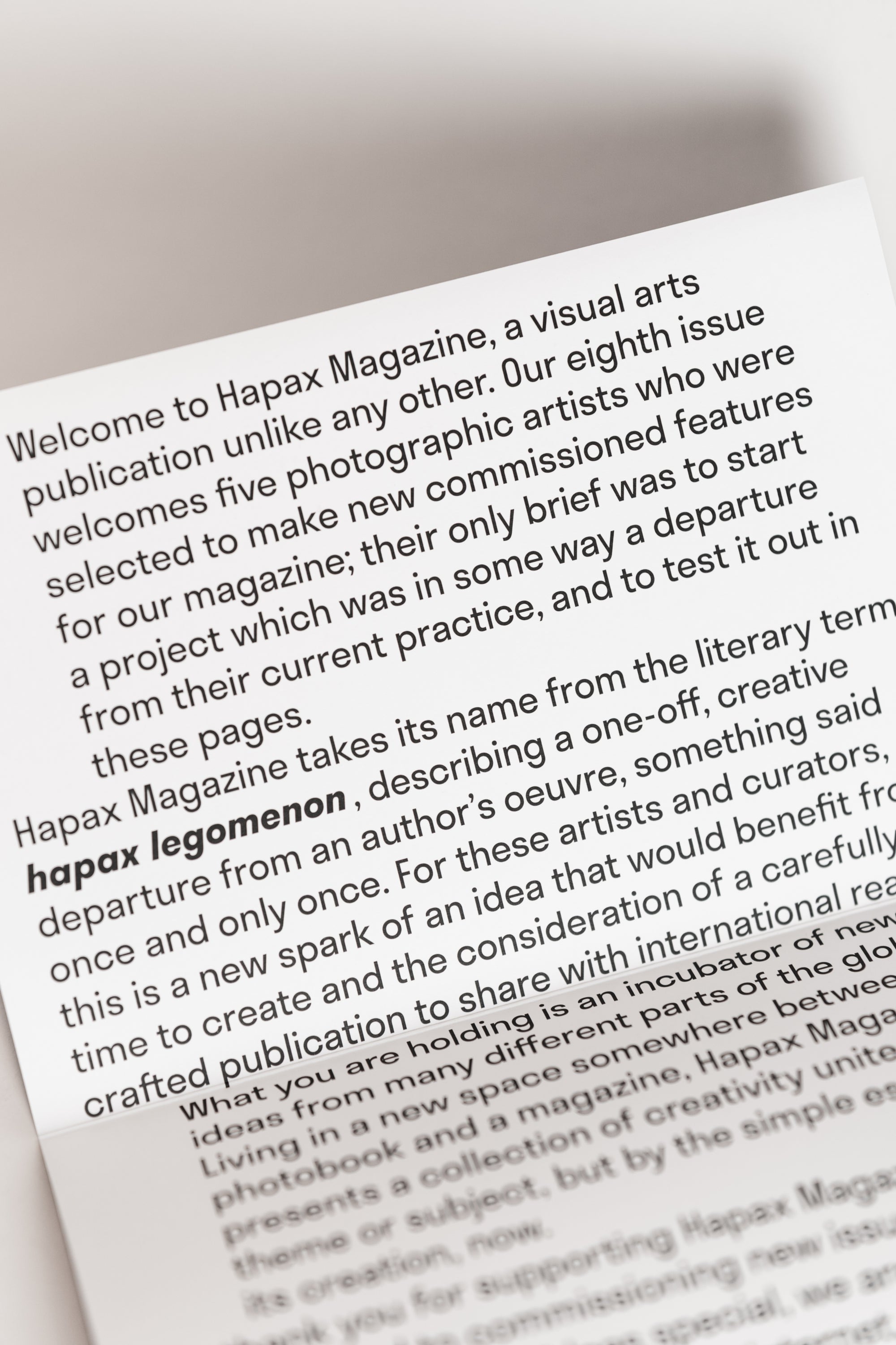 Hapax | Issue 08